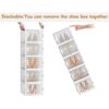 SIMPDIY Almacenamiento de zapatos paquete de 12