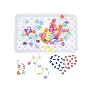 Molde de silicona de resina de gemas mini 3D diamante