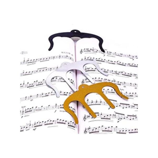 Clips para libros de música soportes de páginas de metal_1