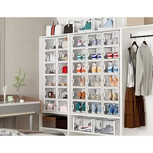 SIMPDIY Almacenamiento de zapatos paquete de 12