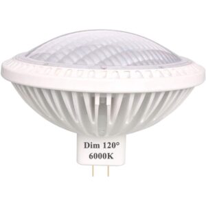 KAPATA LED PAR64 regulable de 40 W 120 WFL blanco frío