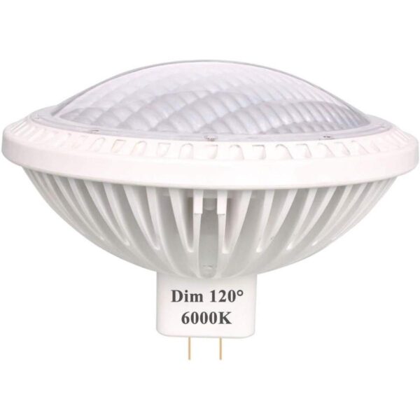 KAPATA LED PAR64 regulable de 40 W 120 WFL blanco frío