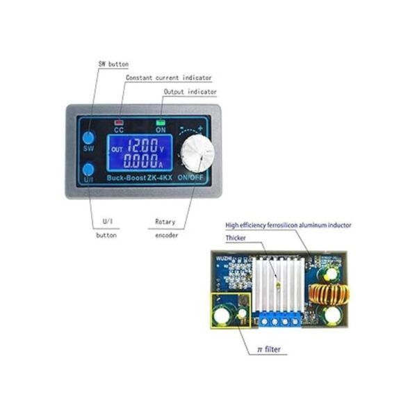 Convertidor DC DC Buck Boost Regulador de voltaje variable_3