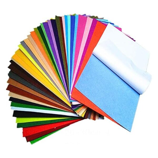 Hojas de fieltro autoadhesivas fieltro de 8 x 12 pulgadas