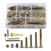SZHKM Kit de 150 piezas M6 tornillos de cuna kit de