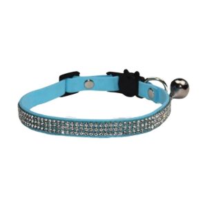 WDPAWS Collares de gato con diamantes de imitación