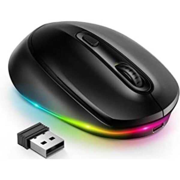 seenda Wireless Mouse Rechargeable Light Up Mouse for_1