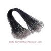 Selizo 100 piezas de cordón para collar para hacer joyas