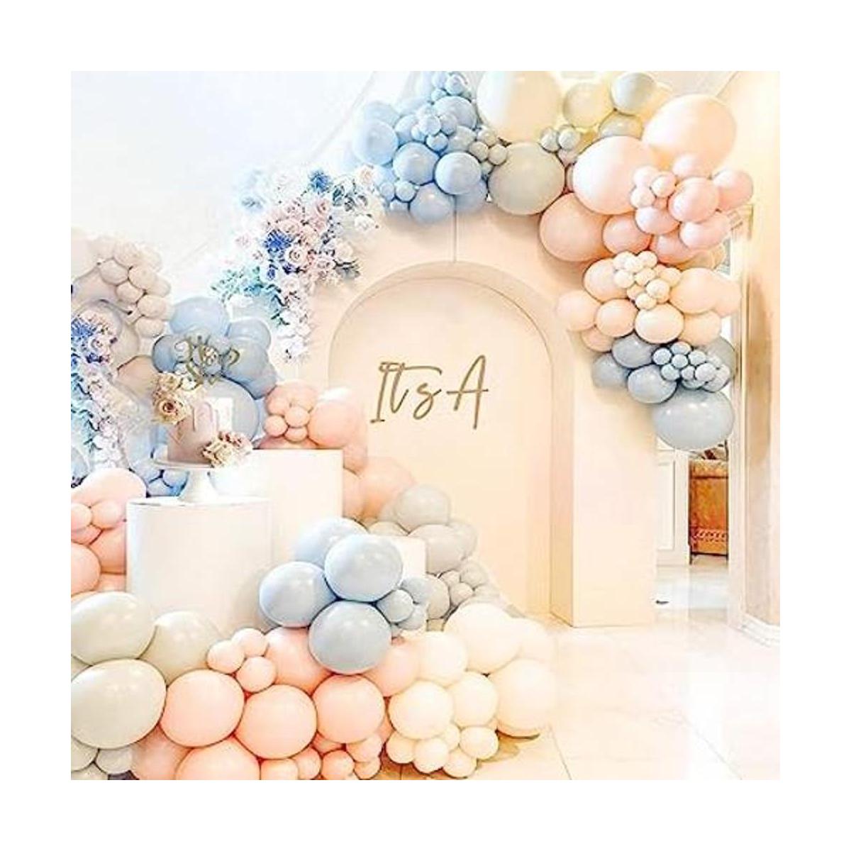 SCMDOTI Kit de guirnalda de globos de revelación de género