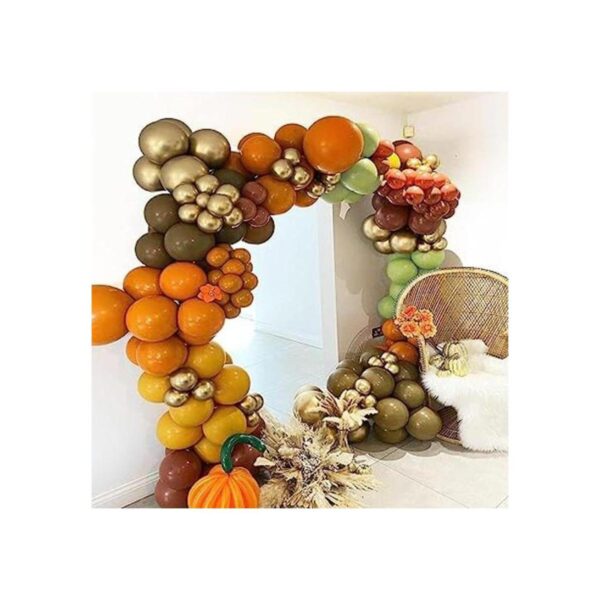 SCMDOTI Kit de arco de globos de otoño guirnalda de