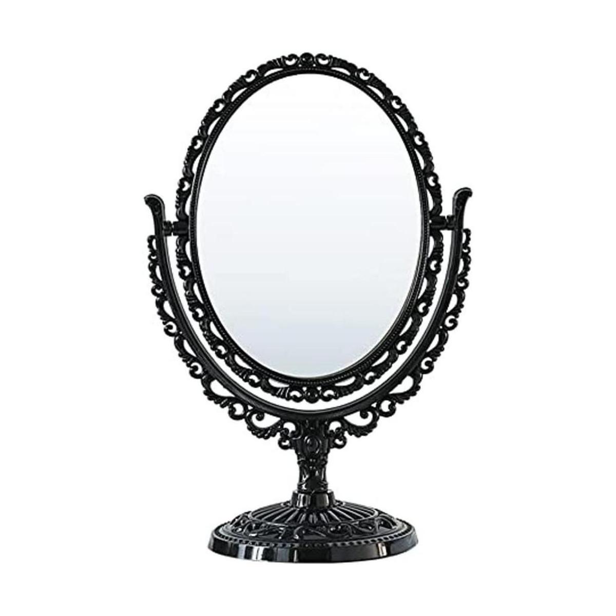 Schones Geschaft Espejo de maquillaje de mesa de 2 caras