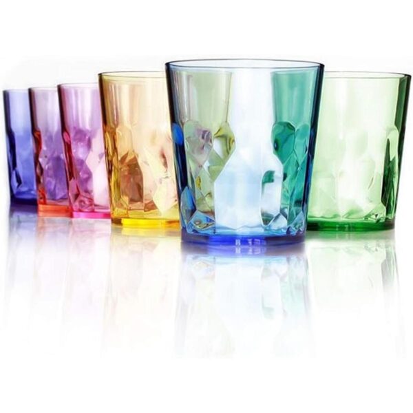 Juego de 6 vasos premium de 13 oz plástico Tritan_1