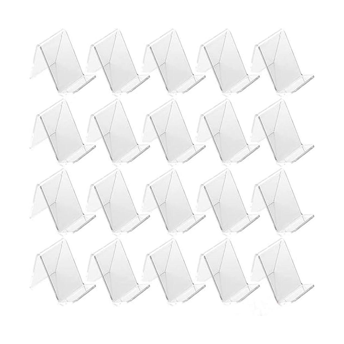 20 soportes de acrílico para pantalla de teléfono móvil