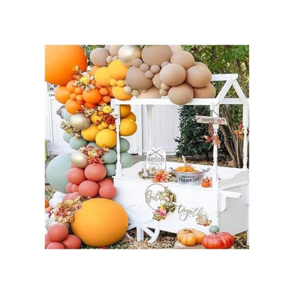 SCMDOTI Kit de arco de globos de otoño guirnalda de
