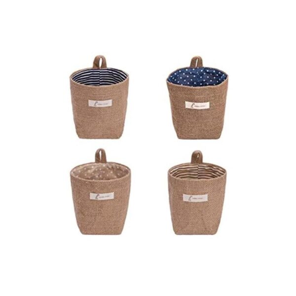 sansheng Paquete de 4 bolsas de almacenamiento colgantes_1