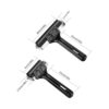 sansheng 2 piezas de rodillo de goma 2.2 y 4 pulgadas