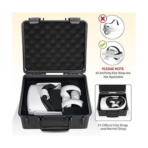 SARLAR Hard Carrying Case for Oculus Quest 2 Official_2