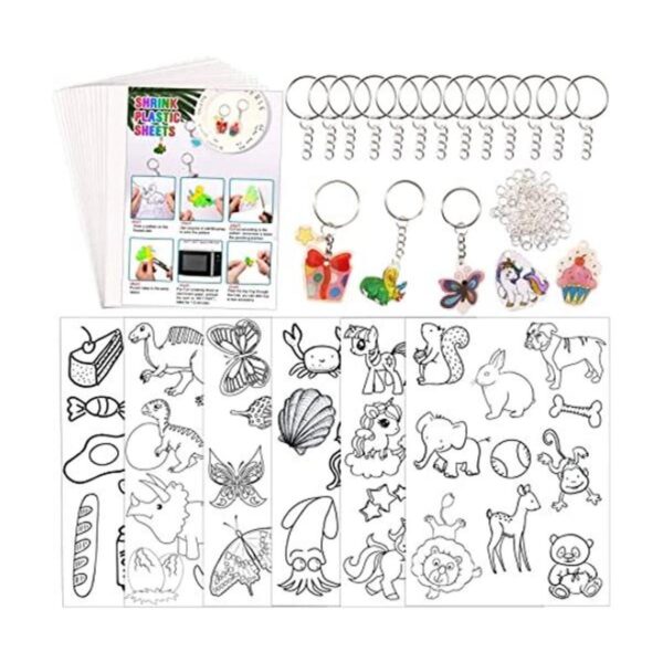 Natonhi El kit de 145 piezas de plástico retráctil incluye_1