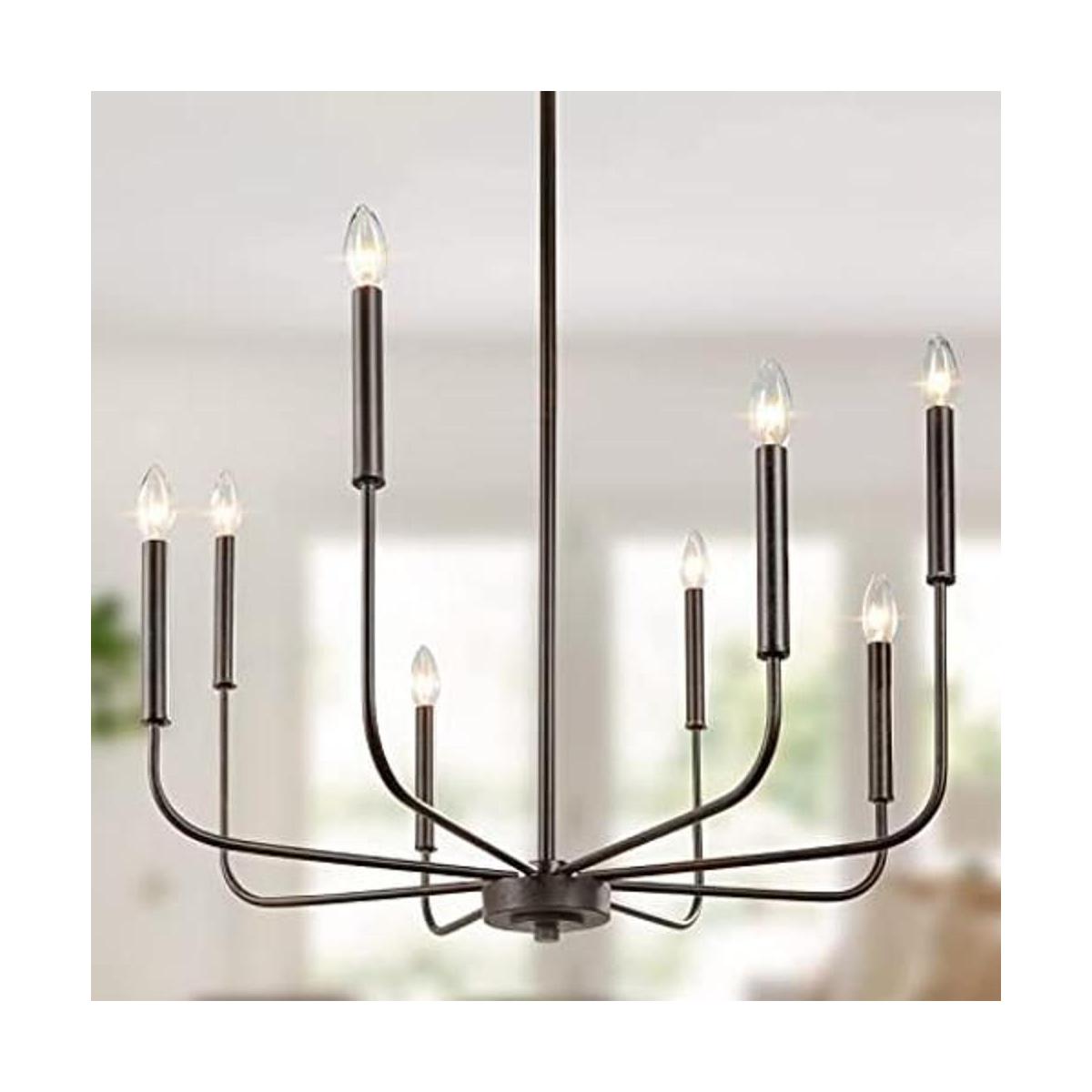 LALUZ Candelabro para comedor cocina e iluminación de