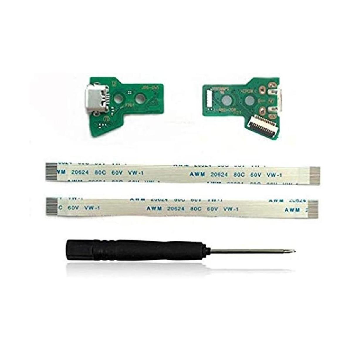 2 adaptadores de puerto de carga micro USB JDS055 de