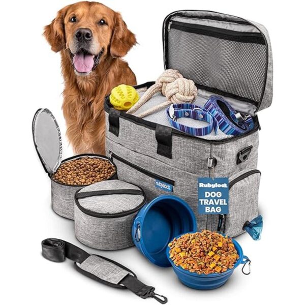 Dog Travel Bag for SuppliesAirline Approved Pet Travel_1