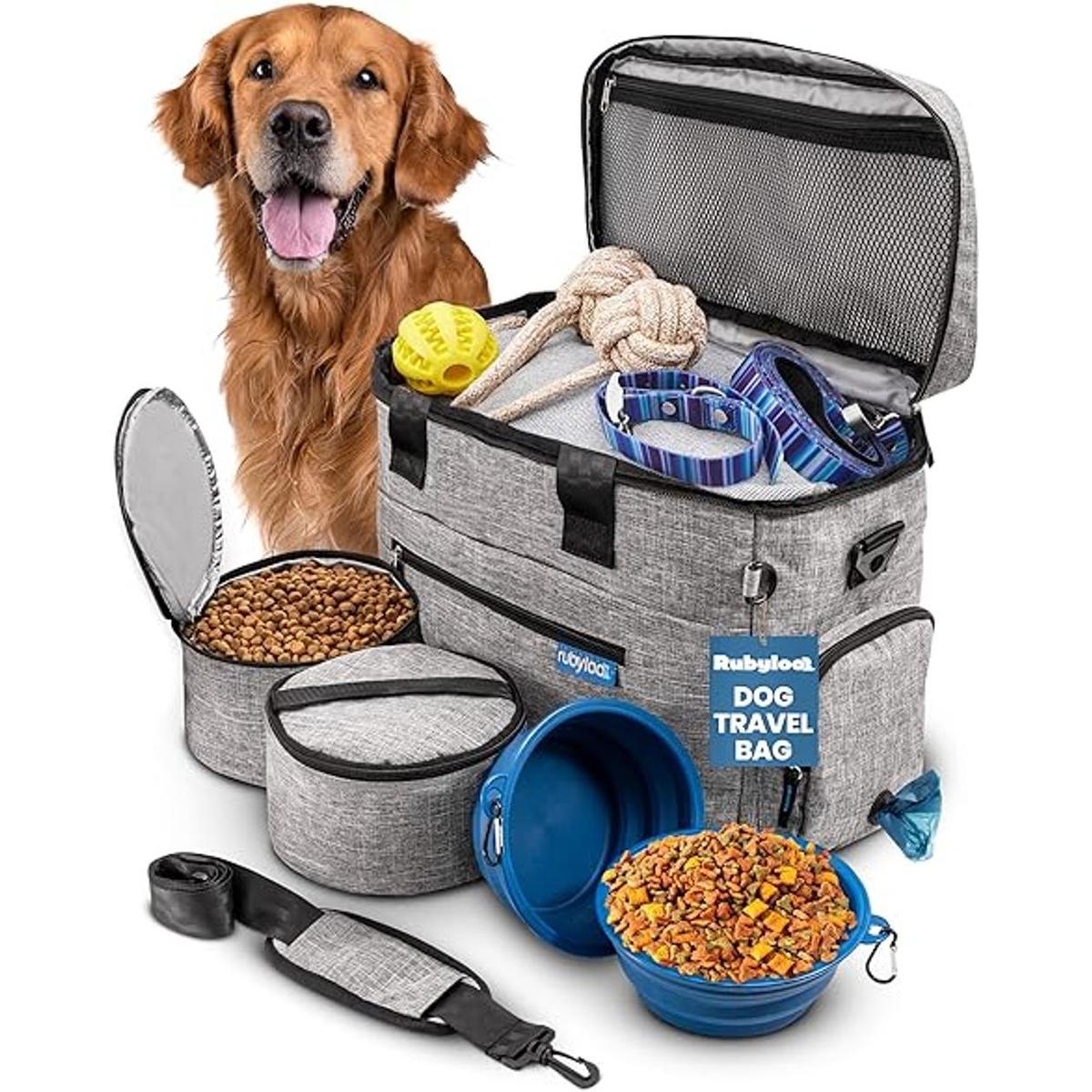 Dog Travel Bag for SuppliesAirline Approved Pet Travel