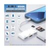 Adaptador Lightning Hub para iPad convertidor AV digital_2