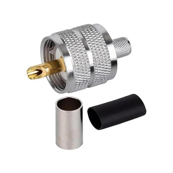 Paquete de 5 adaptadores de conector coaxial UHF PL259_2