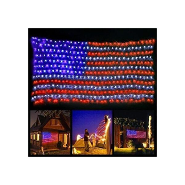 420 luces LED de bandera estadounidense avanzadas luz de_1