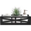 Caja de madera para decoración de baño caja rústica para