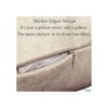 Ramirar Funda de almohada decorativa retro con diseño de_4