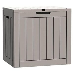 Caja de almacenamiento para exteriores de 30 galones para