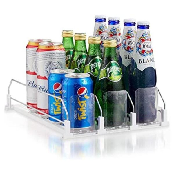 Organizador de latas de refrescos sin montaje para
