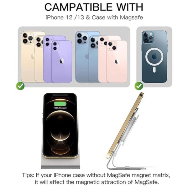 PZOZ Soporte de carga compatible con cargador Apple_2