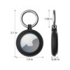 PZOZ Paquete de 4 llaveros para AirTag con protector de_2