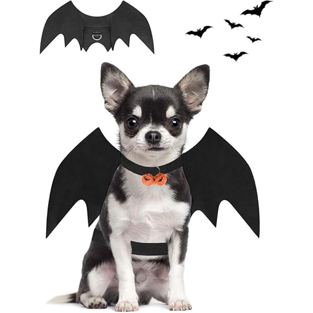 Halloween Dog Bat Wings Costume Pet Halloween Cosplay