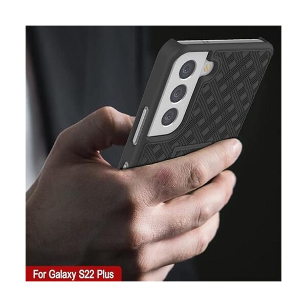 PunkCase Funda para Galaxy S22 Plus con clip para cinturón_5