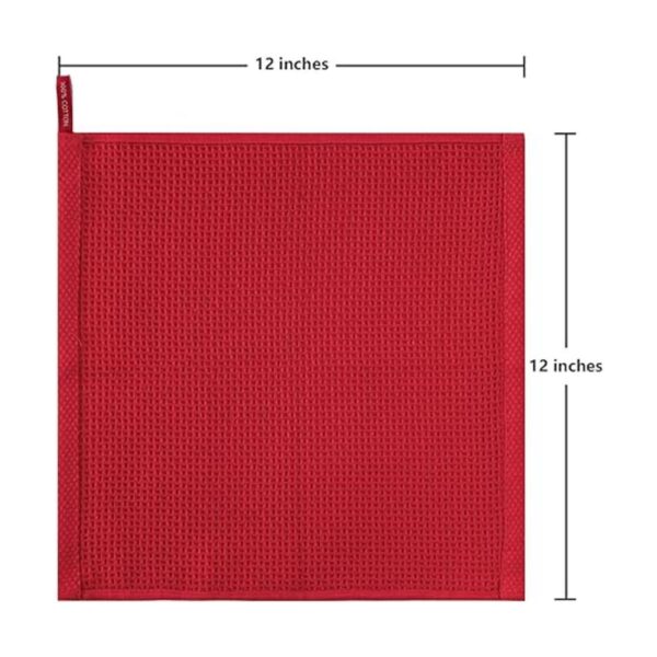 joybest Cotton Kitchen Dish Cloths 8Pack Waffle Weave