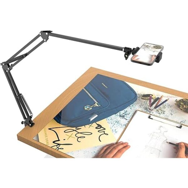 Soporte de trípode largo para iPhone con cámara web_5