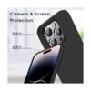 Xlevel Funda compatible con iPhone 14 Pro delgada_2