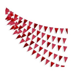 Banderines de papel metálico de doble cara con purpurina_1