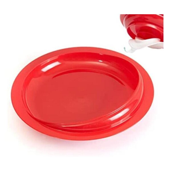 Pekokavo Plato de cuchara altobaja con base de succión_1