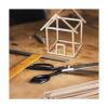 150 varillas de madera balsa de madera dura cuadradas de