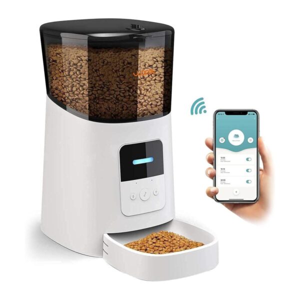WOPET Alimentador automático para gatos de 6 L_1