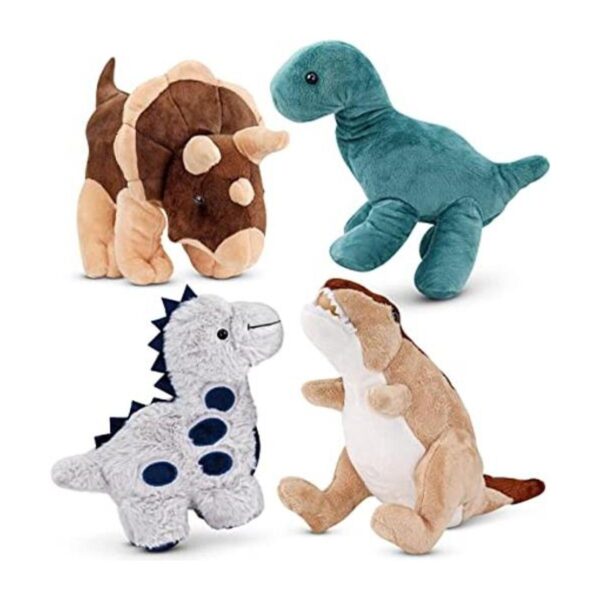 Animales de peluche de dinosaurio de la pasión adorables