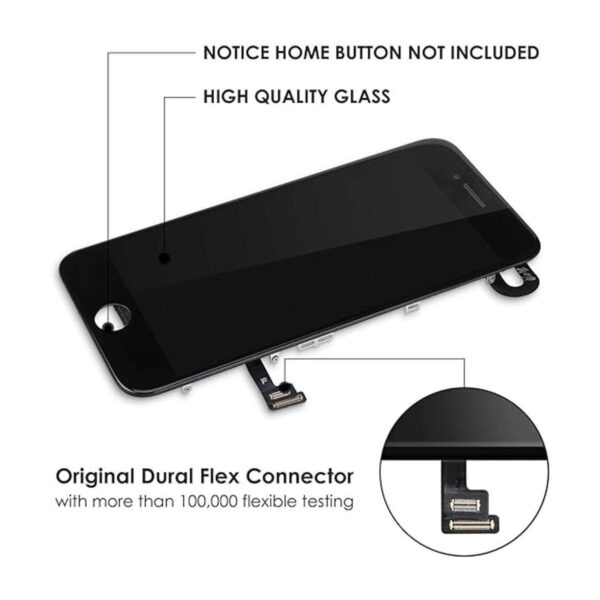 PassionTR Para iPhone 7 Plus A1661 A1784 Pantalla LCD_3