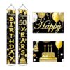 Cartel para fiestas de cumpleaños con texto en inglés para