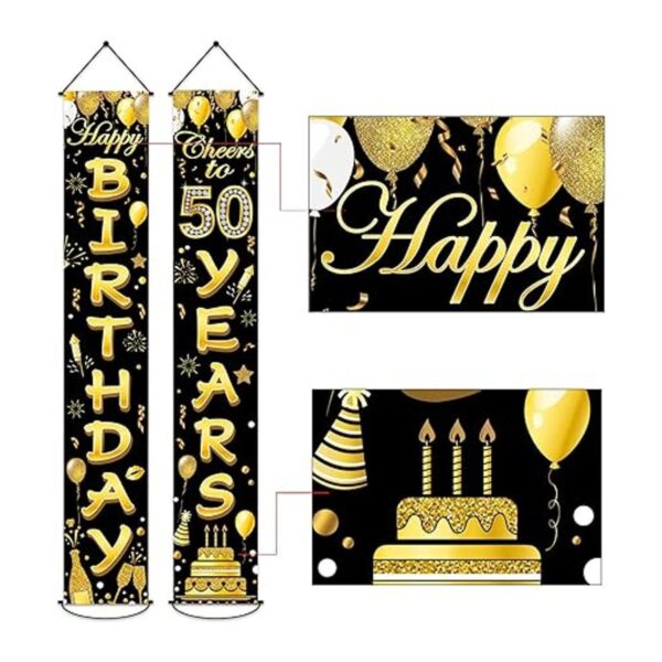 Cartel para fiestas de cumpleaños con texto en inglés para