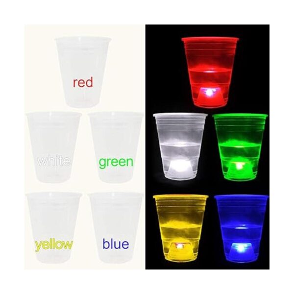 24 tazas de fiesta que brillan en la oscuridad para_4