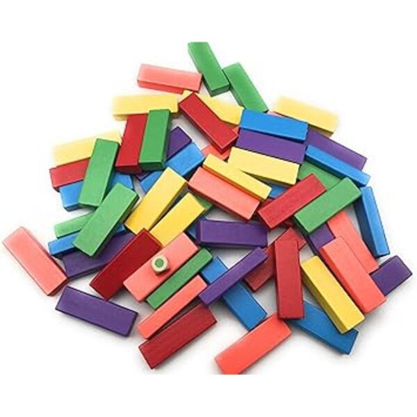Oojami Juego de bloques de construcción de madera para_4